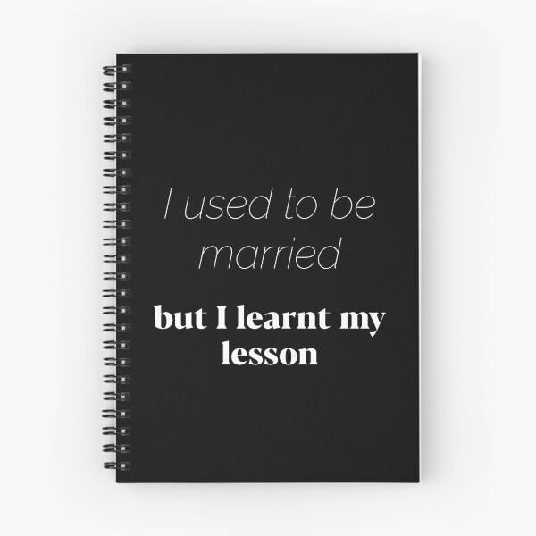 Item preview, I used to be married but I learnt my lesson designed and sold by funkybay.