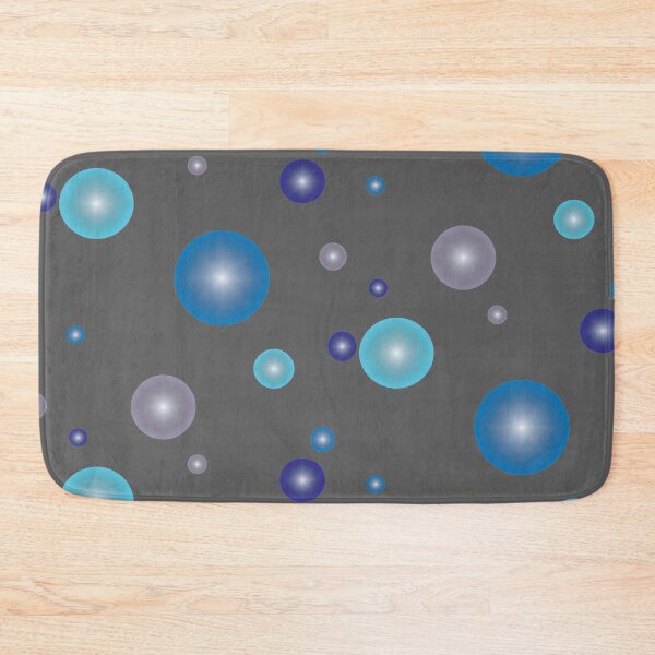 Item preview, Glowing Bubble Pattern on Grey designed and sold by MoodyCarp.