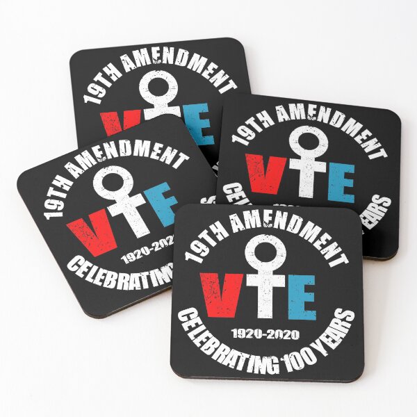 Item preview, 19th Amendment celebrating 100 years anniversary 1920-2020 nineteenth  womens right to vote 19 th Amendment designed and sold by LunaBetoJerico.