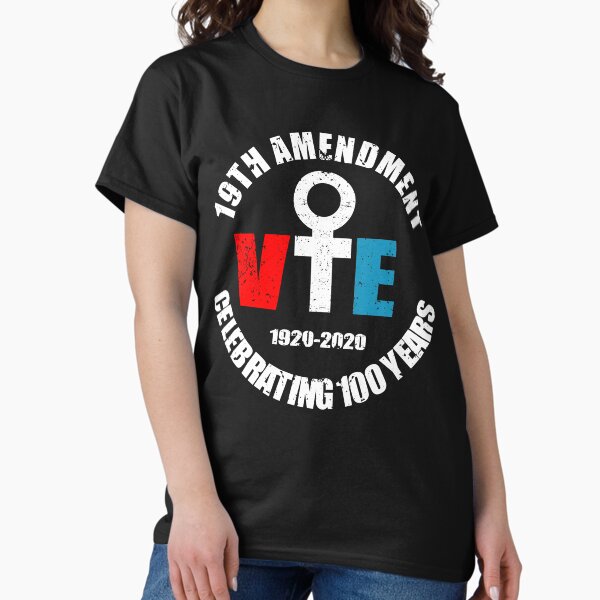 Vista previa del artículo con la obra «19a Enmienda celebrando el 100 aniversario 1920-2020 Decimonovena derecho de las mujeres al voto 19a Enmienda», diseñado y vendido por LunaBetoJerico.