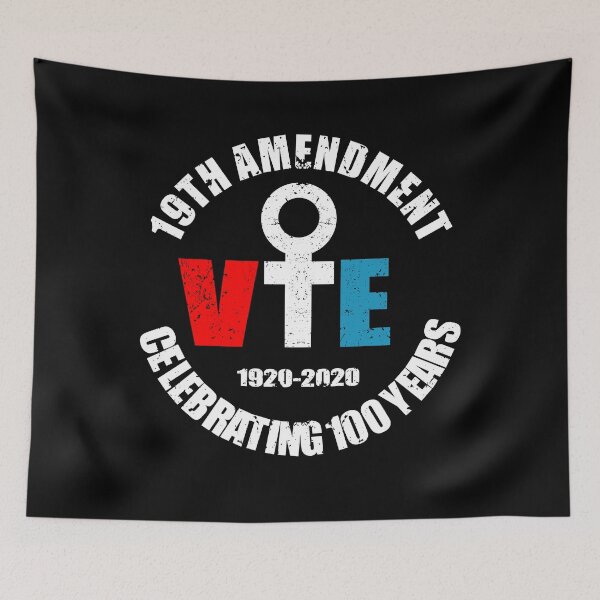 Item preview, 19th Amendment celebrating 100 years anniversary 1920-2020 nineteenth  womens right to vote 19 th Amendment designed and sold by LunaBetoJerico.