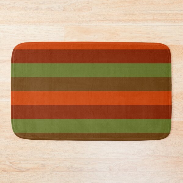 Item preview, Rustic Dark Harvest Colors Stripes Pattern designed and sold by GiftsNPatterns.