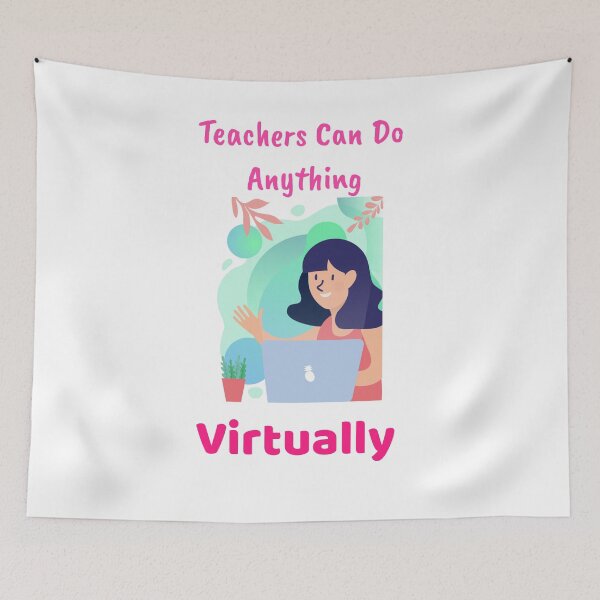 Item preview, Teachers Can Do Anything... Virtually (F) designed and sold by up4tee.