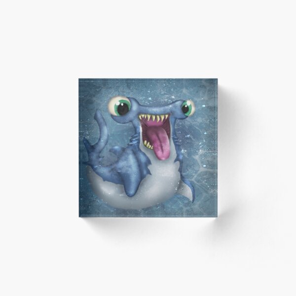 Hammie the HammerHead Acrylic Block