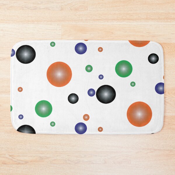 Item preview, Spooky Bubble Pattern on White designed and sold by MoodyCarp.