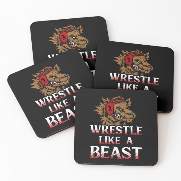 Item preview, Wrestle Like a Beast - Amateur Wrestling designed and sold by Gold Wings Tees.