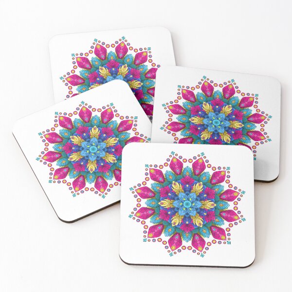 Item preview, ORGANIC FLORAL MANDALA ABUNDANCE designed and sold by STIKI SHOP.