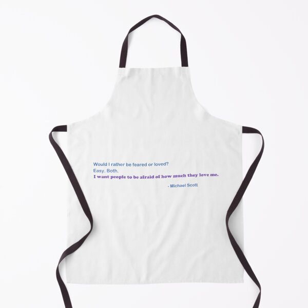 Item preview, Michael Scott quote designed and sold by LunaStickerCo.