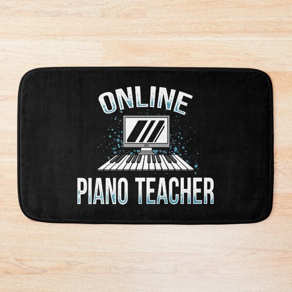 Item preview, Virtual Learning Online Piano Teacher designed and sold by Gold Wings Tees.