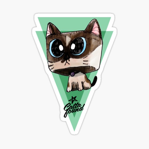CAT BOX Sticker