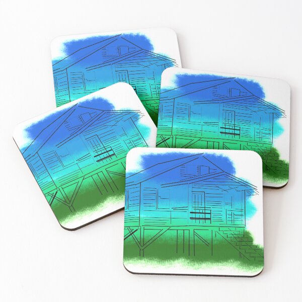 Item preview, cottage Paint blue designed and sold by KT-Theorist.