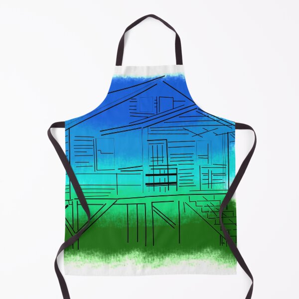 Item preview, cottage Paint blue designed and sold by KT-Theorist.