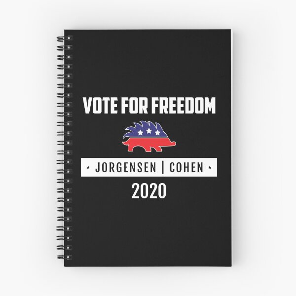 Artikelvorschau, Stimmen Sie für die Freiheit Libertarian Porcupine Jorgensen Cohen 2020 Grafik entworfen und verkauft von jakehughes2015.