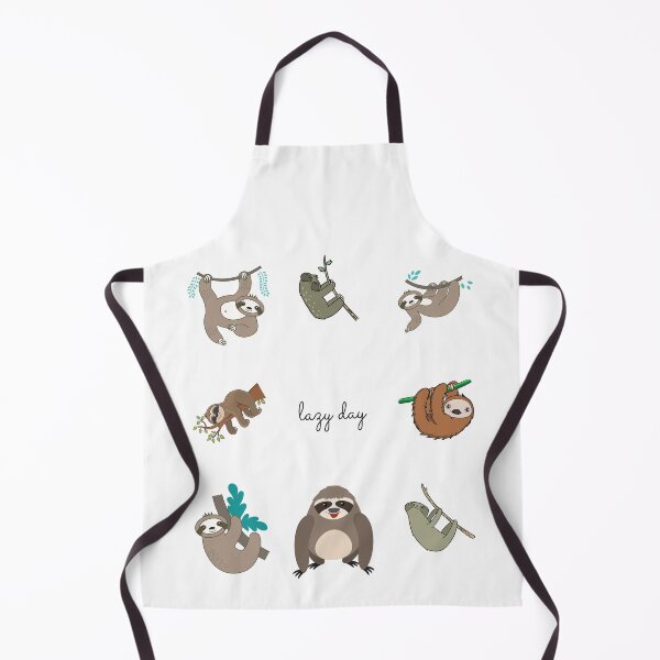 Item preview, Lazy day cute Sloth collection hanging out having a lazy day designed and sold by ButterflyBe.