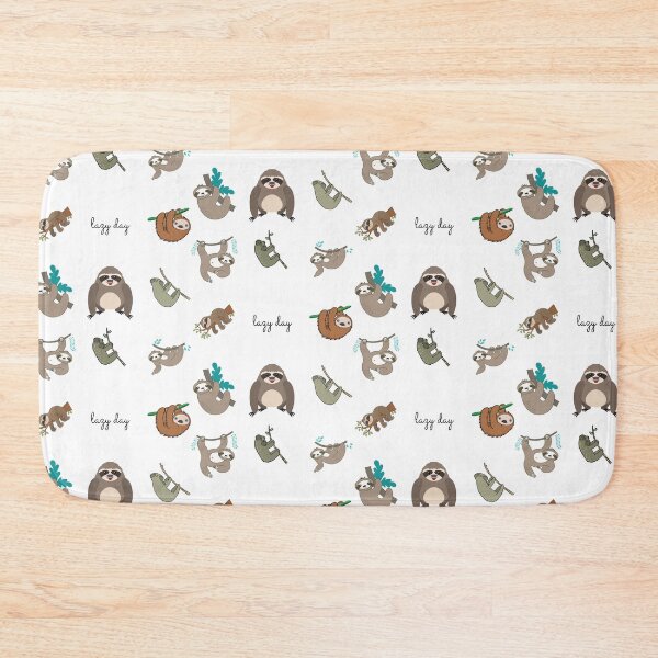 Item preview, Lazy day cute Sloth collection hanging out having a lazy day designed and sold by ButterflyBe.