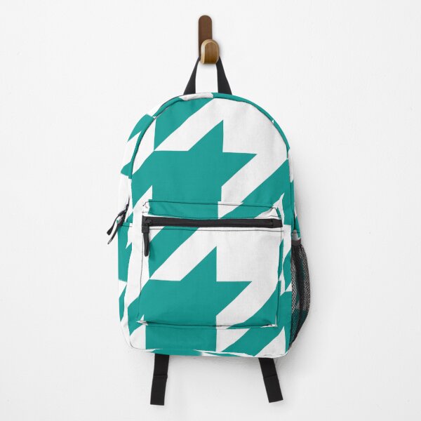 Item preview, Houndstooth Turquoise and White designed and sold by Moyanana.