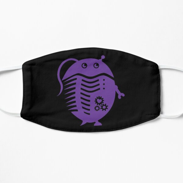 Large Purple Trilobot on Black Mask