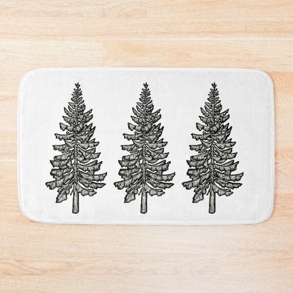 Item preview, Cedar Tree || Nature Illustration designed and sold by chrystakay.