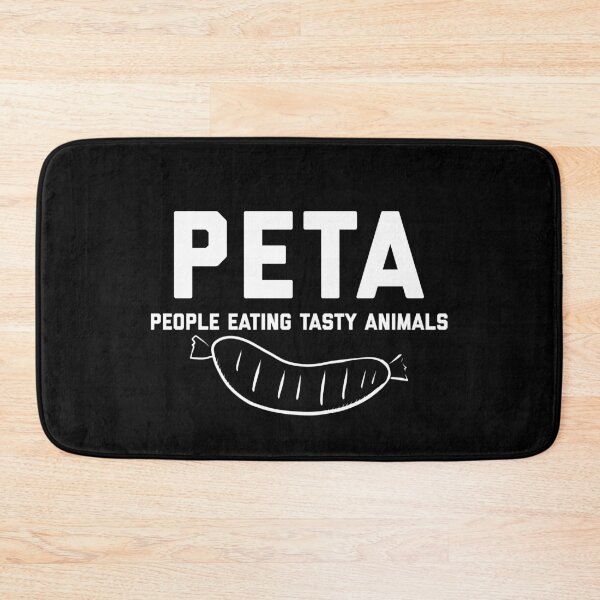 Item preview, PETA People Eating Tasty Animals designed and sold by Raw Creative Prints.