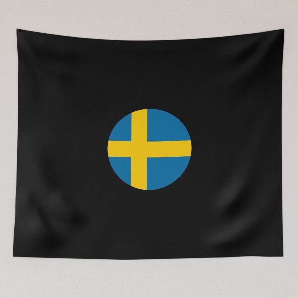 Item preview, Sweden Swedish flag flag designed and sold by GeogDesigns.