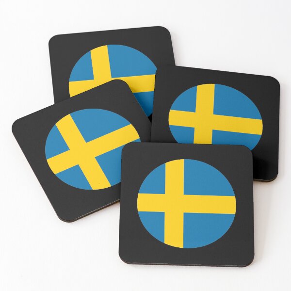 Item preview, Sweden Swedish flag flag designed and sold by GeogDesigns.