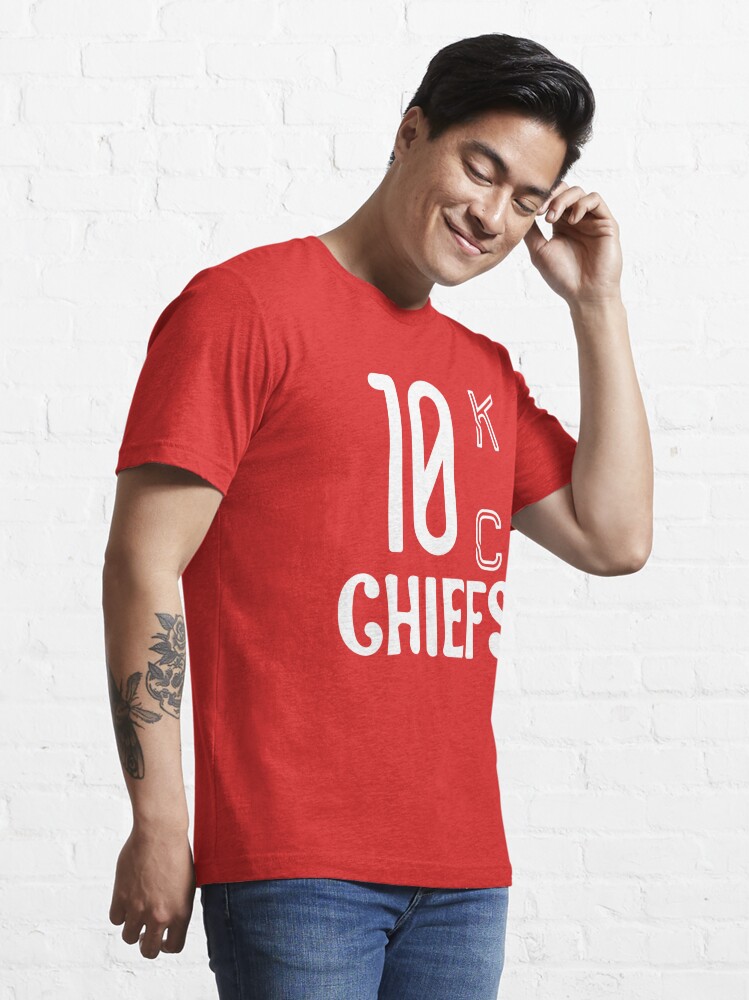 Men's NFL x Staple Red Kansas City Chiefs All Over Print T-Shirt