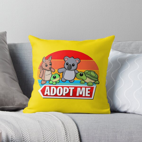 Cojines Y Almohadas Adopt Me Redbubble - mascotas nuevas koala y canguro en adopt me en roblox youtube