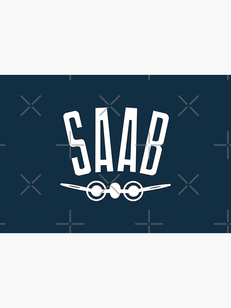 SAAB - 1949 Logo - Retro Vintage Swedish Car Manufacturer by mongolife