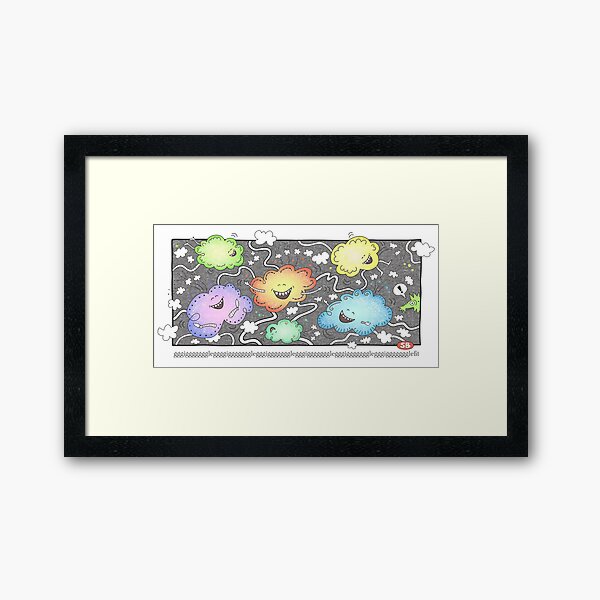 Gigglefit Framed Art Print