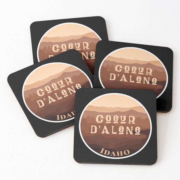Item preview, Coeur d'Alene, Idaho designed and sold by InvestingRoad.