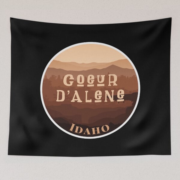 Item preview, Coeur d'Alene, Idaho designed and sold by InvestingRoad.