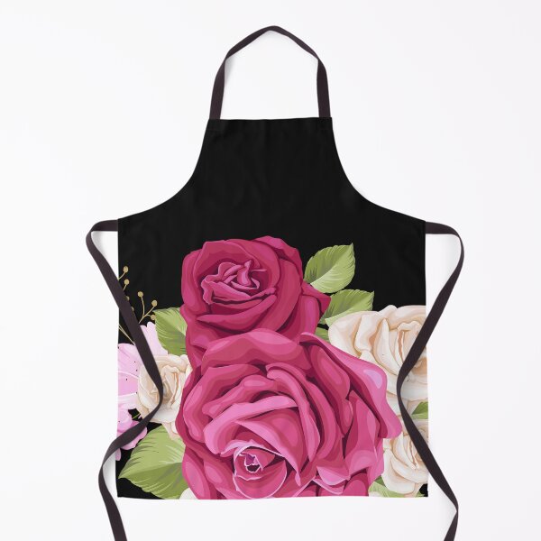 Item preview, Elegant Flowers Summer Black Mask designed and sold by Marstore.