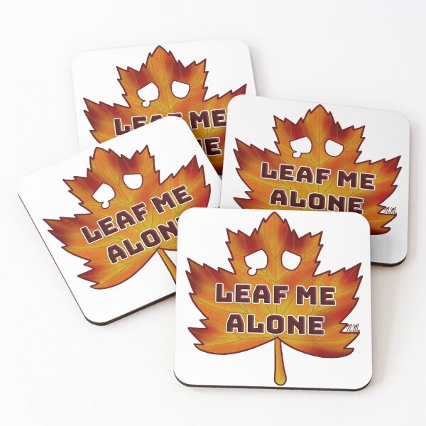 Item preview, Leaf Me Alone designed and sold by Noelle Marasheski.