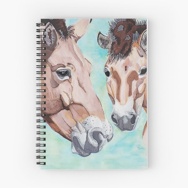 Item preview, Przewalskis Horse Watercolor Painting designed and sold by EquusArtisan.