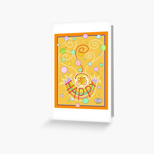 So Happy Greeting Card