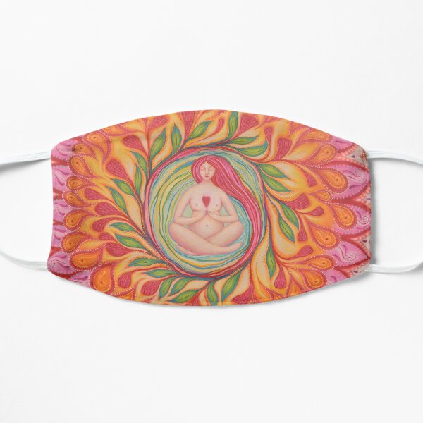 Love Mandala Mascarilla plana