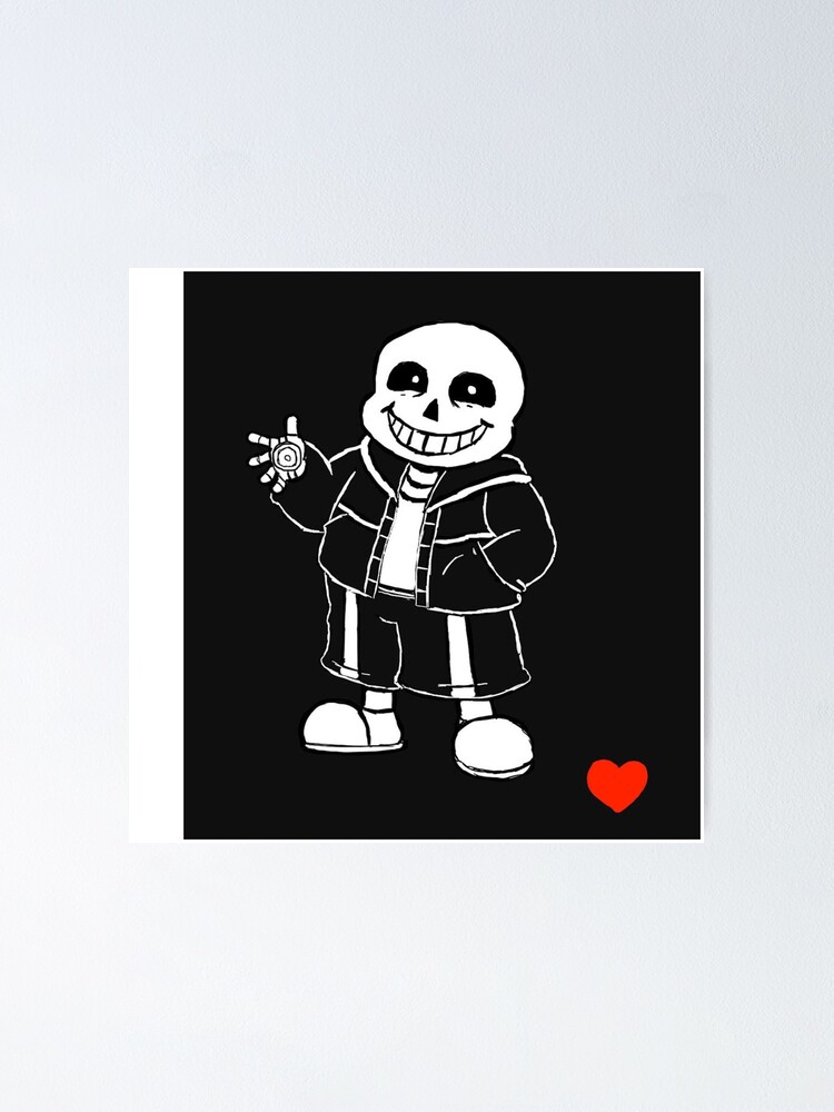 Undertale Sans Posters for Sale