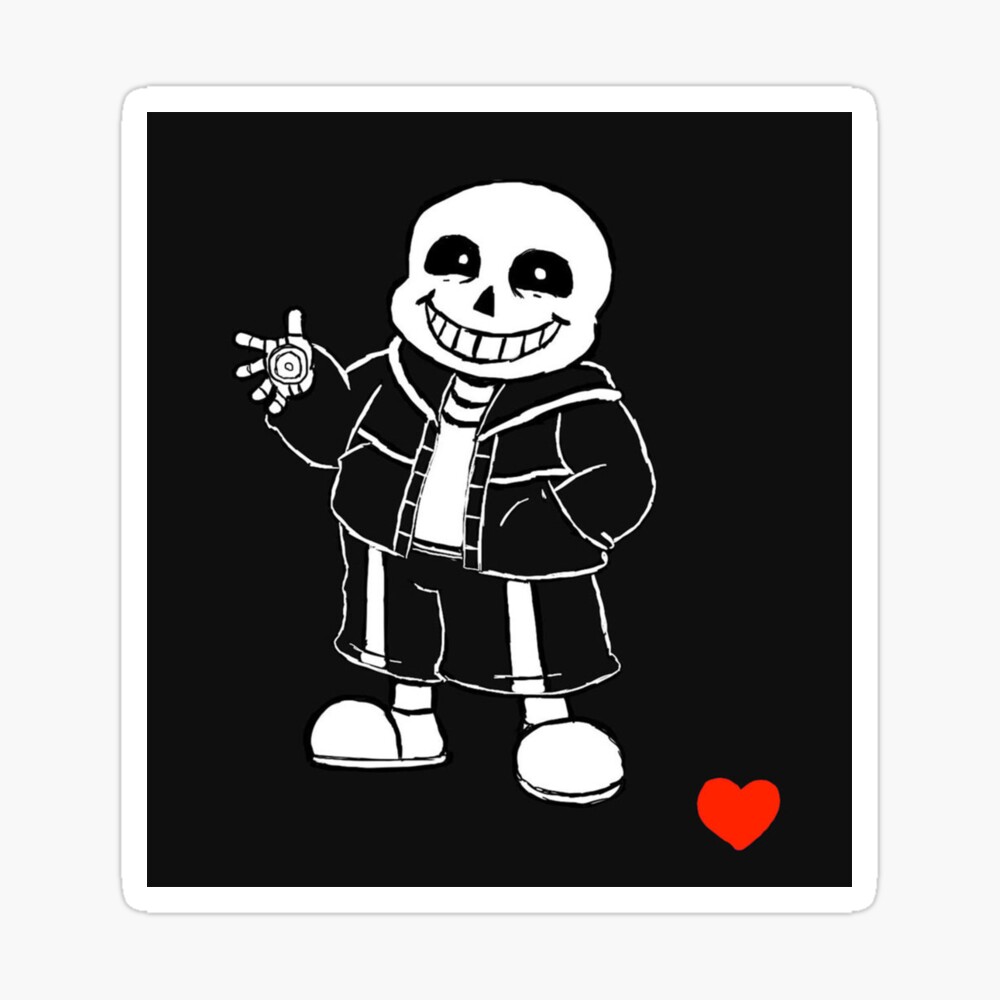 sans undertale game chapter 3 Poster for Sale by onlydrawning