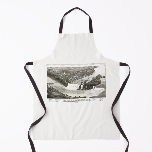 Item preview, Niagara Falls New York Bird's-Eye View - 1882 designed and sold by warishellstore.