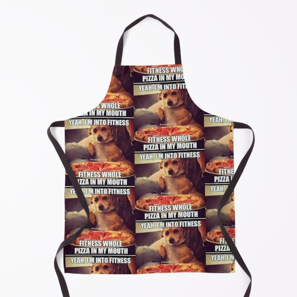 Item preview, Yeah, I'm not into fitness Fitness whole pizza in my mouth meme designed and sold by Jau-Qunnie.