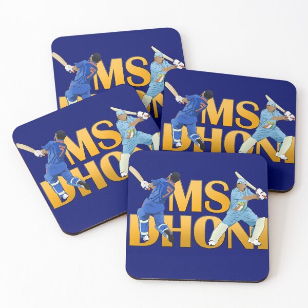 Item preview, MS Dhoni with name designed and sold by HitFor6.
