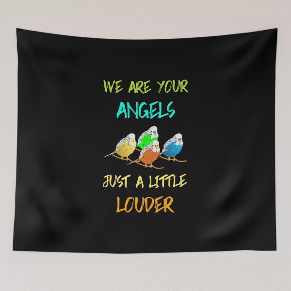 Item preview, Budgies: angels, but more colorful and louder. designed and sold by Bodino.