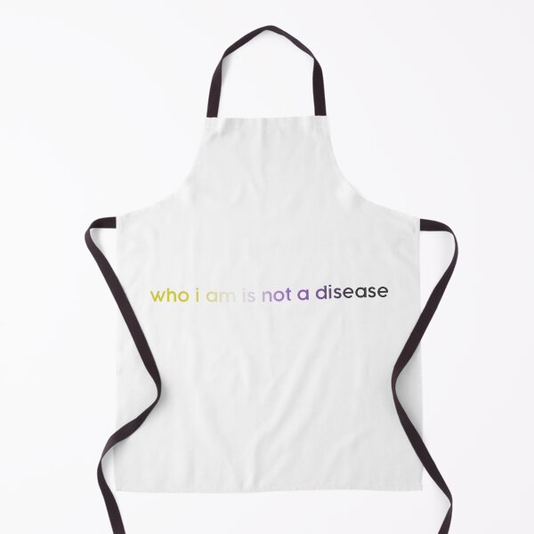 Item preview, Not a Disease - Non-Binary designed and sold by amhooper.