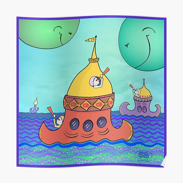 Curious Planets Poster