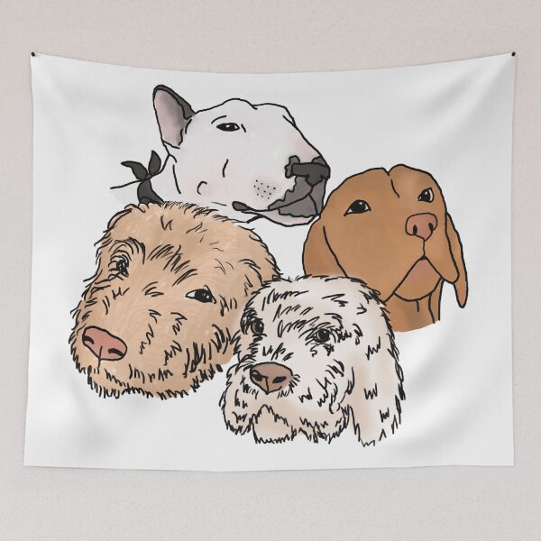 Item preview, Personalised digital art of your pets designed and sold by rosiebeeston.