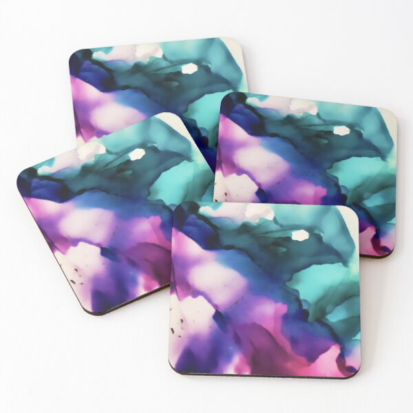 Item preview, Rainbow Ink Modern Watercolors Art Print designed and sold by STARtoSTONE.