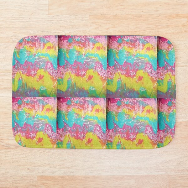 funky bath mats