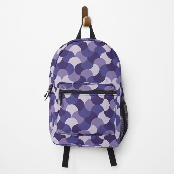 Item preview, Abstract shapes pattern in purple shades designed and sold by Elemesca.