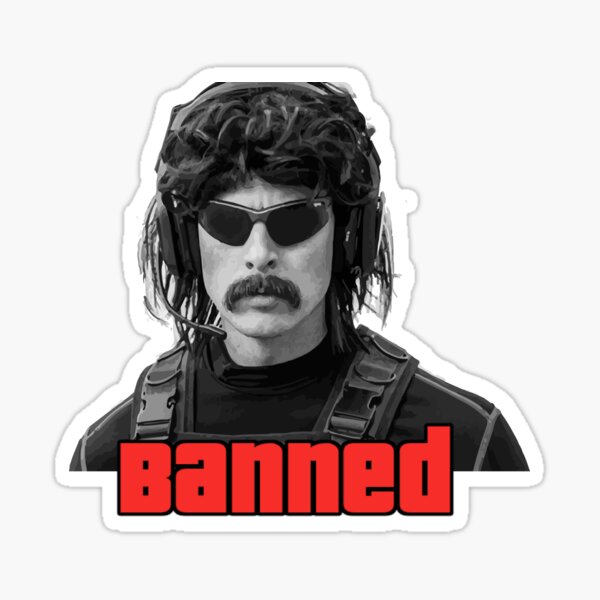 Dr Disrespect Sticker