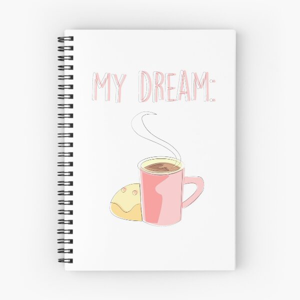 Item preview, My dream: coffe and sweet bread designed and sold by Vikymonkey.